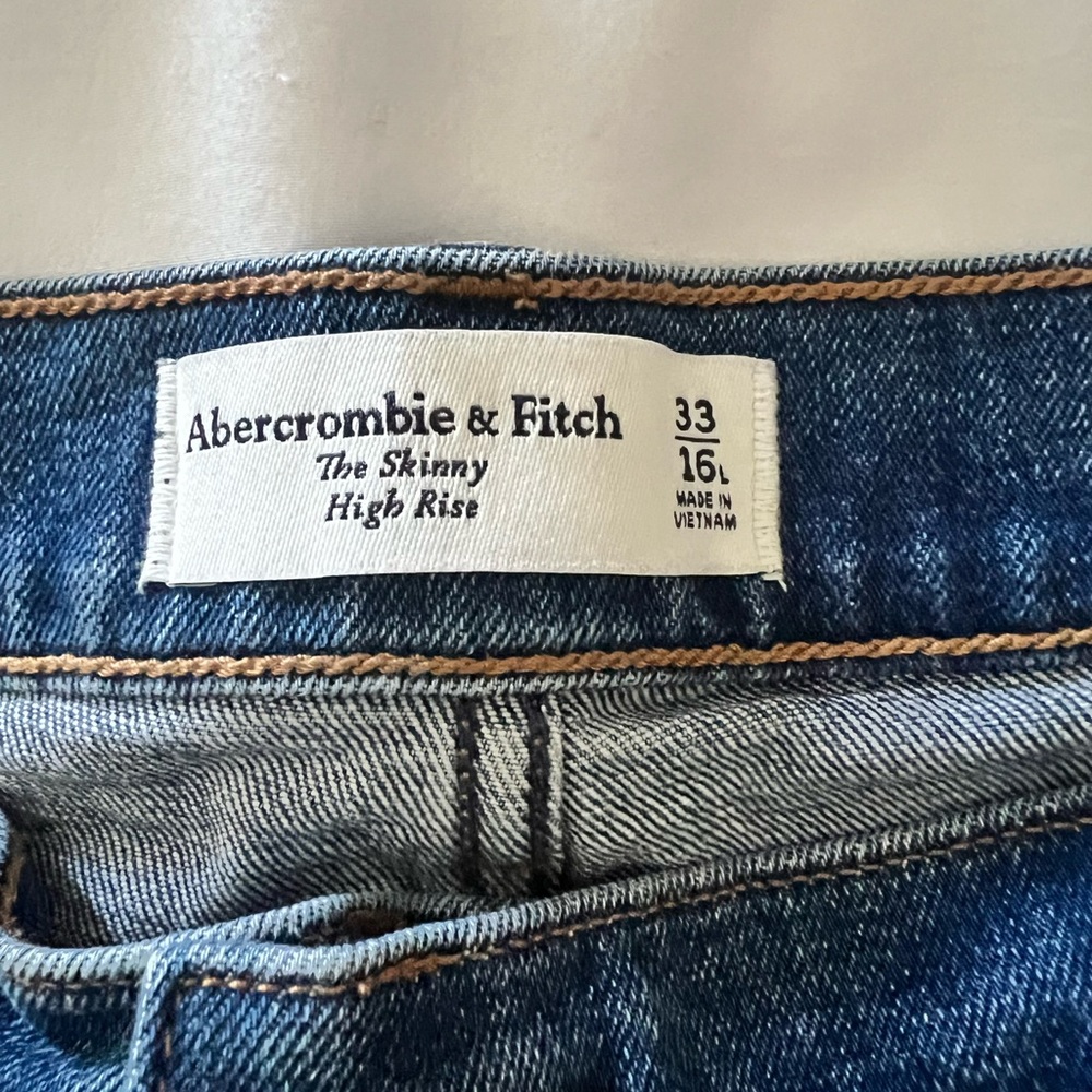 Abercrombie & Fitch Blue Skinny Jeans